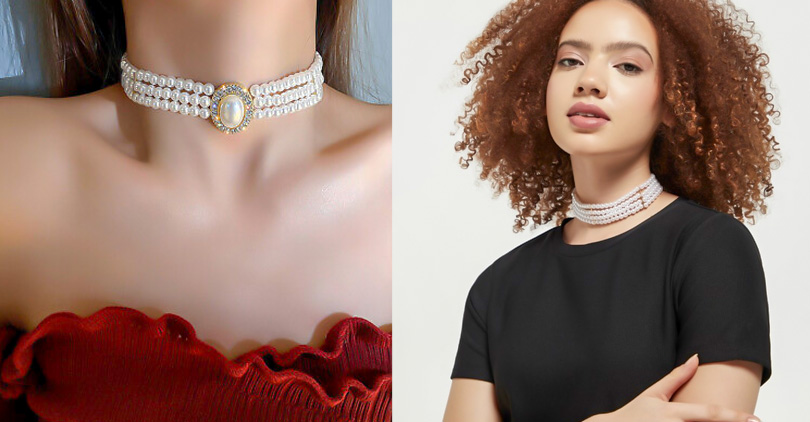 Pearl Chokers